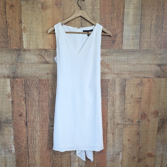 White House Black Market Dresses & Skirts - 😊White House Black Market Elegant Pencil White Sleeveless Dress